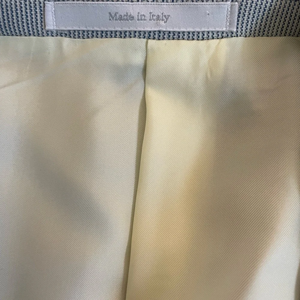 Ermenegildo Zegna Made in Italy‎ Vintage Subtle Fine Stripe Travel Jacket 44 R